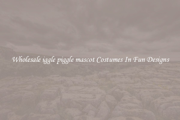 Wholesale iggle piggle mascot Costumes In Fun Designs