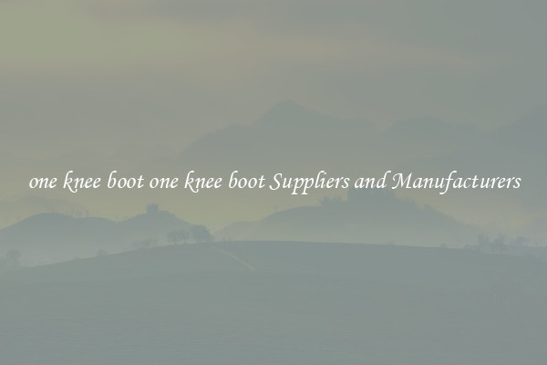 one knee boot one knee boot Suppliers and Manufacturers