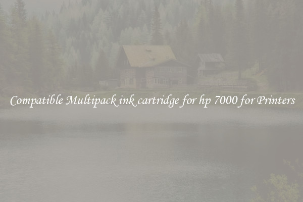Compatible Multipack ink cartridge for hp 7000 for Printers