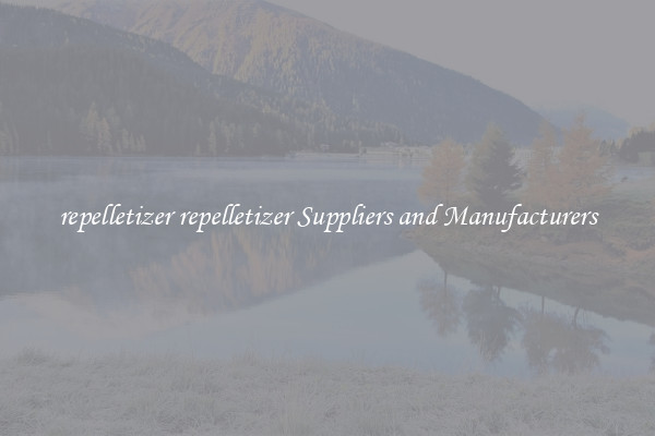 repelletizer repelletizer Suppliers and Manufacturers
